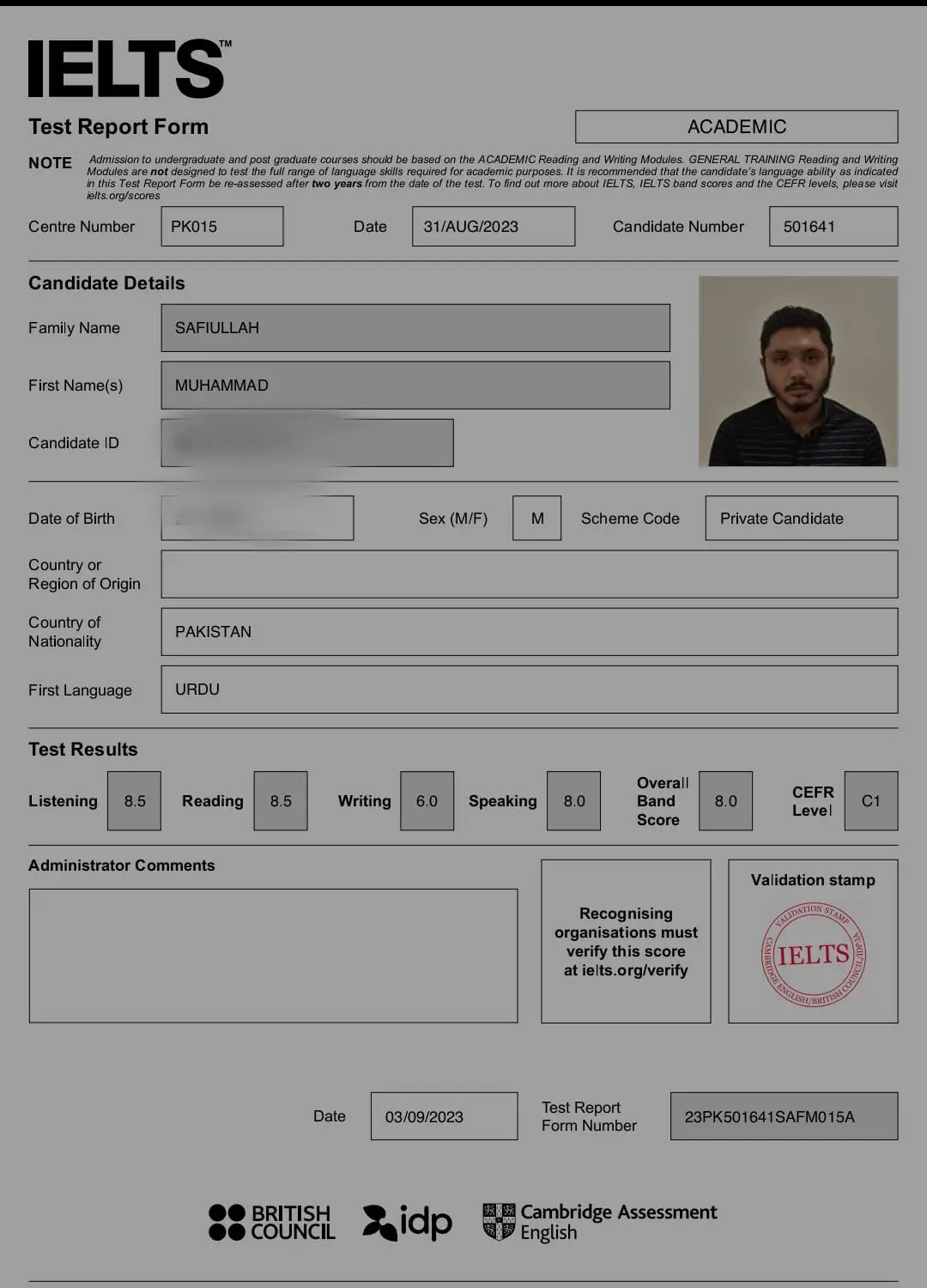 Muhammad Test Reports