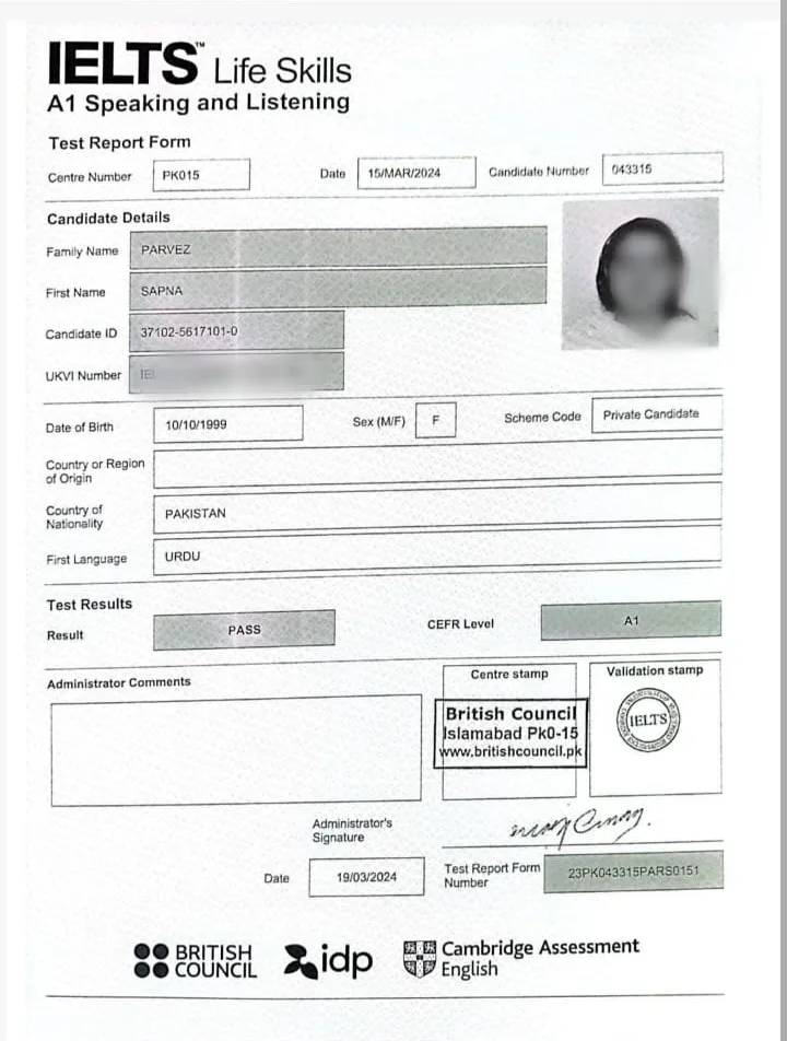Sapna Test Reports